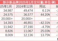 “新汽车”开局2025：鸿蒙智行挑战百万辆年销目标 小米首居前三