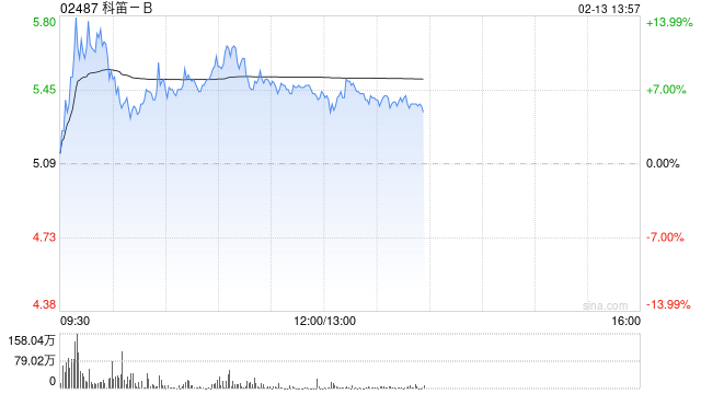 科笛-B午前涨超6% 机构称短期毛发及妆品增势驱动收入增长